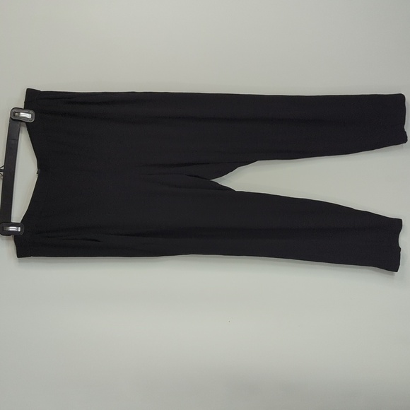 Eileen Fisher Pants - Eileen Fisher Womens Black Pull On Pants Casual Athleisure Size L